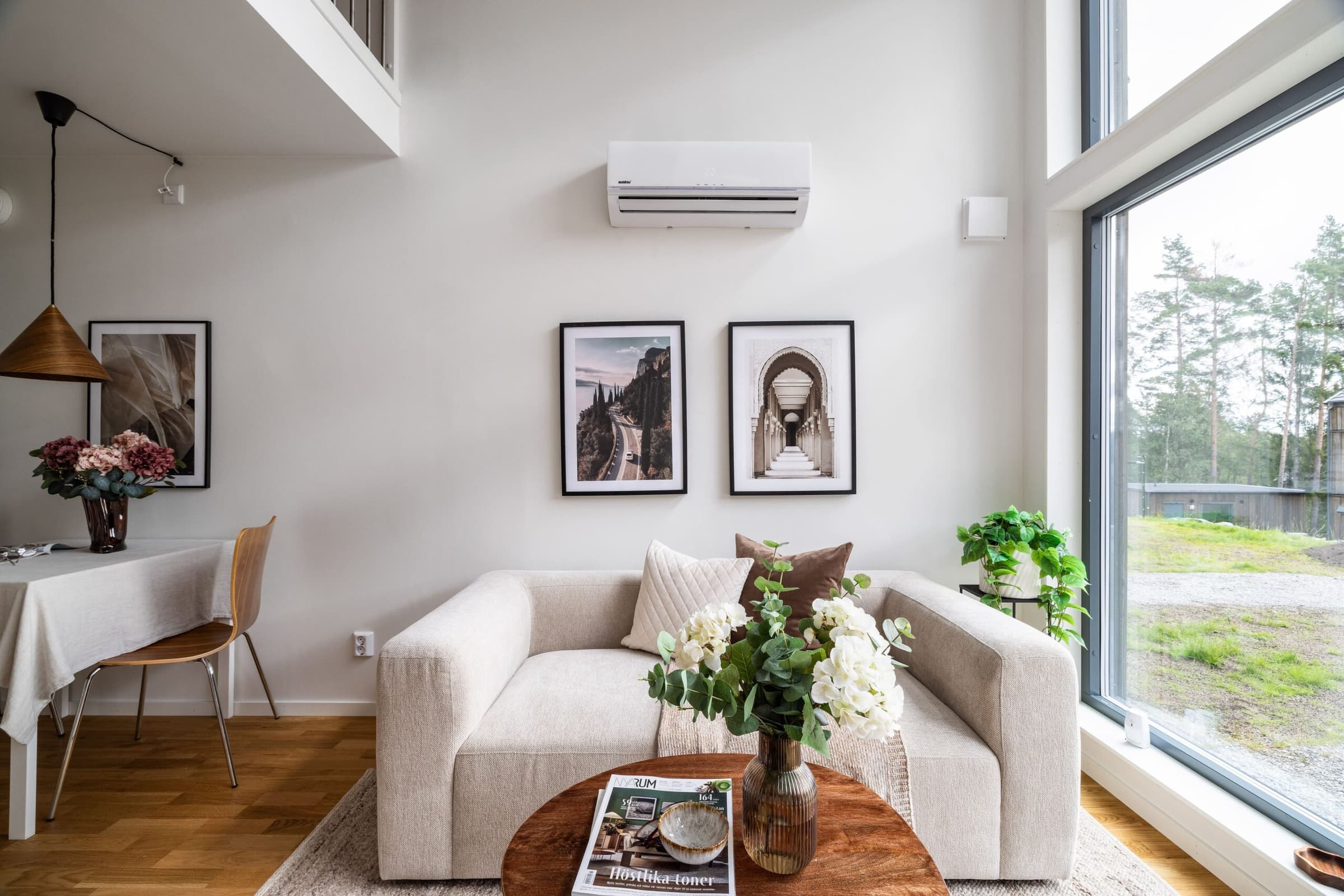 Liten minivilla loft