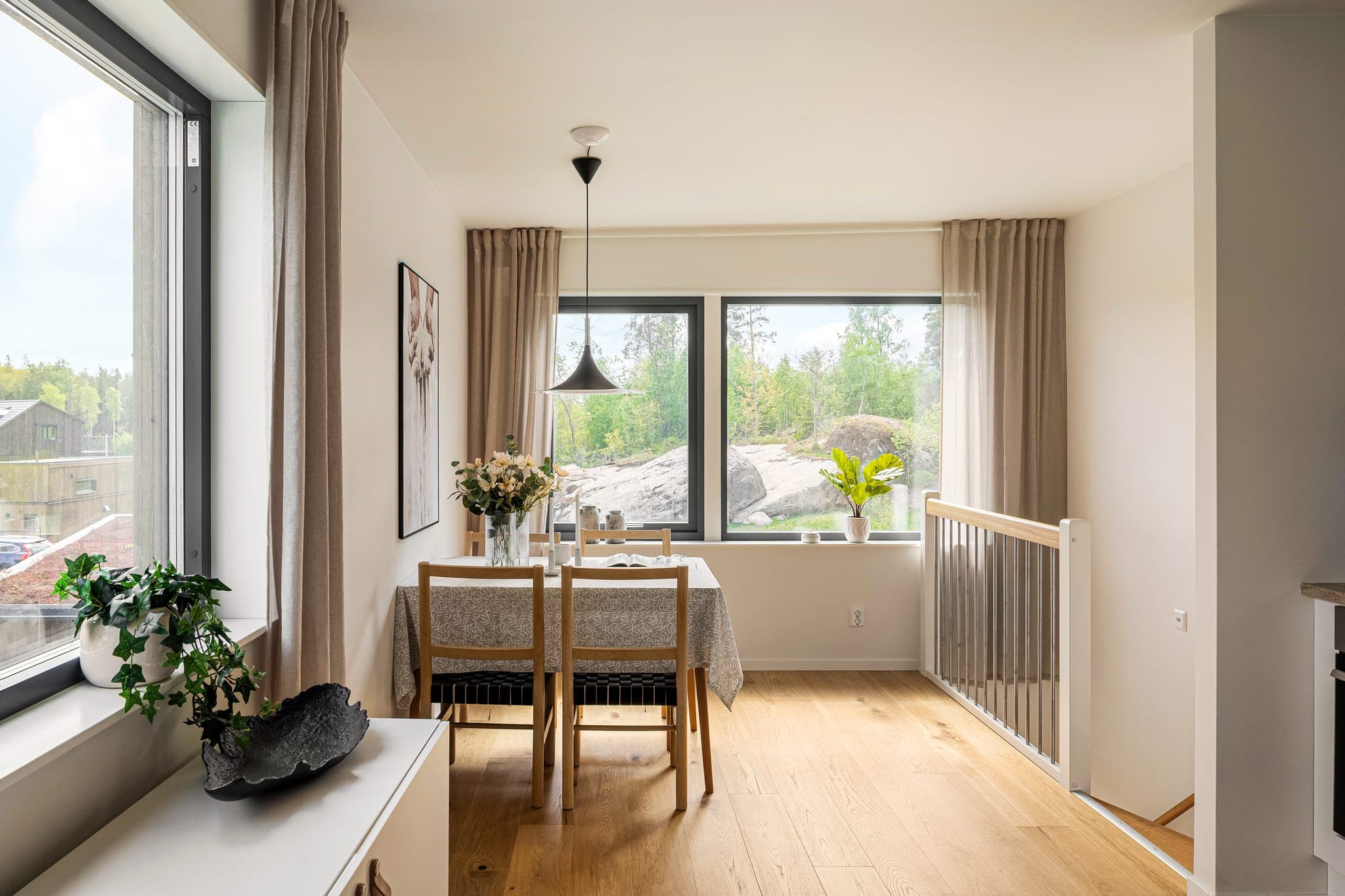 Stor minivilla matplats
