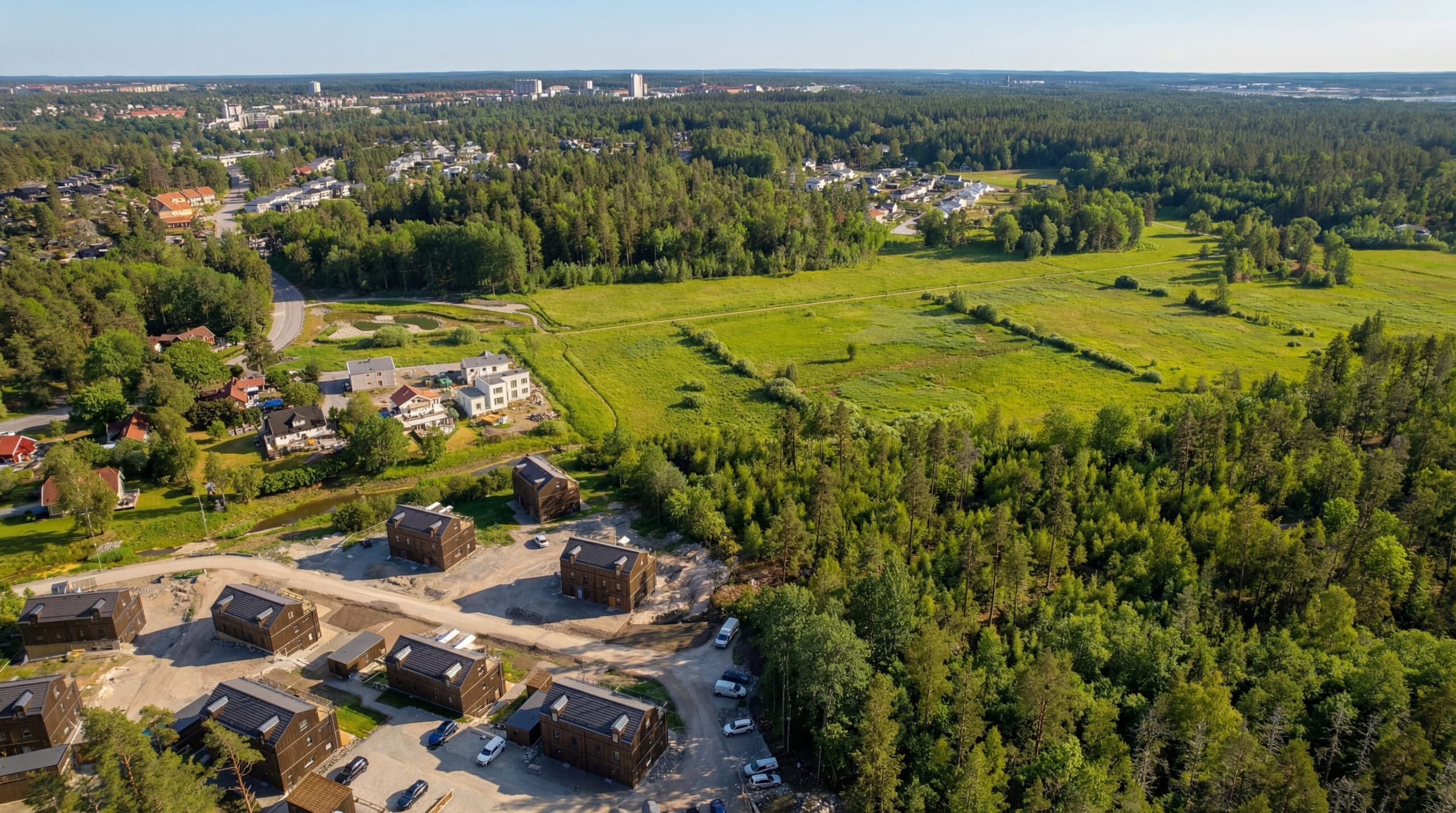 Ängsvyn område natur