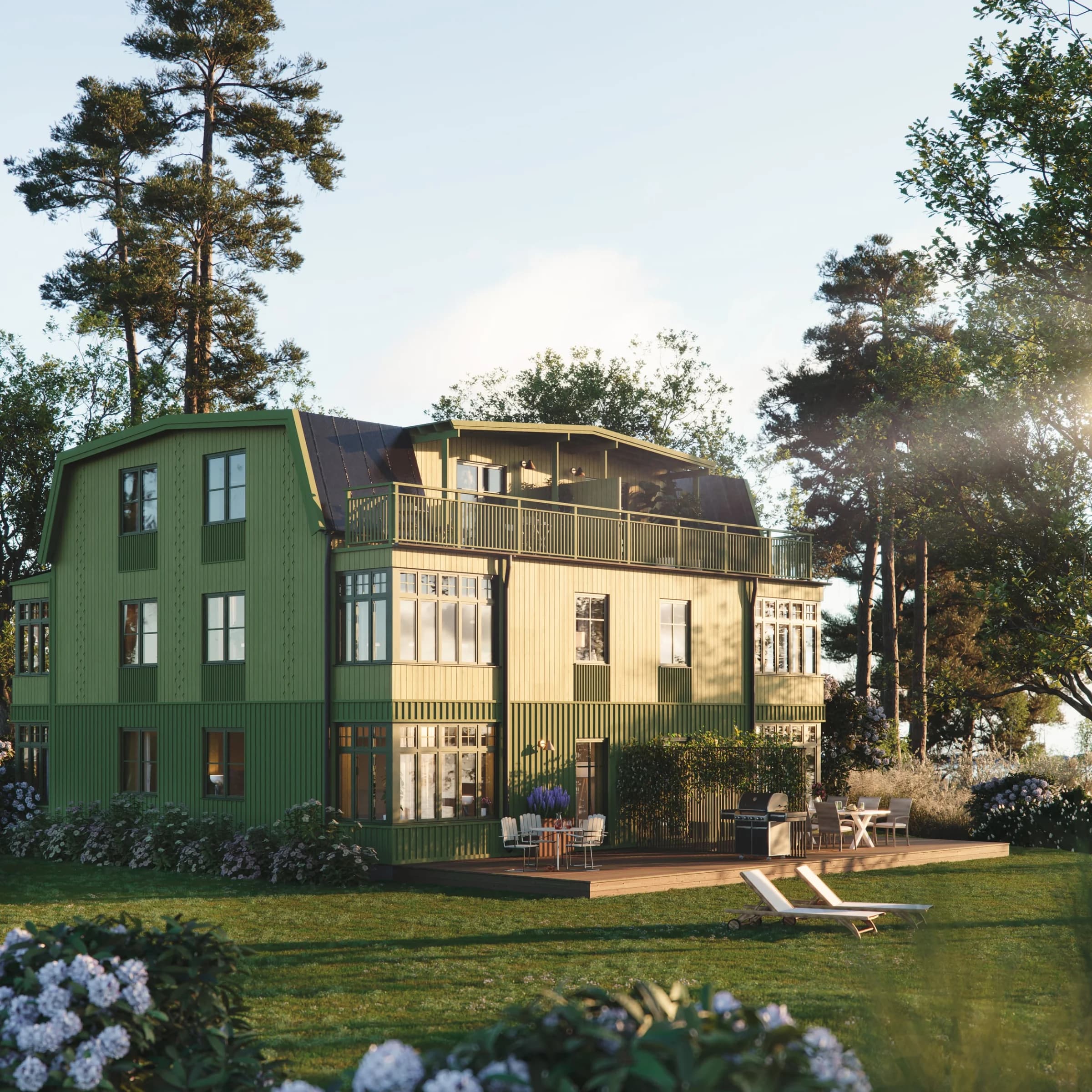 Parhus exteriör
