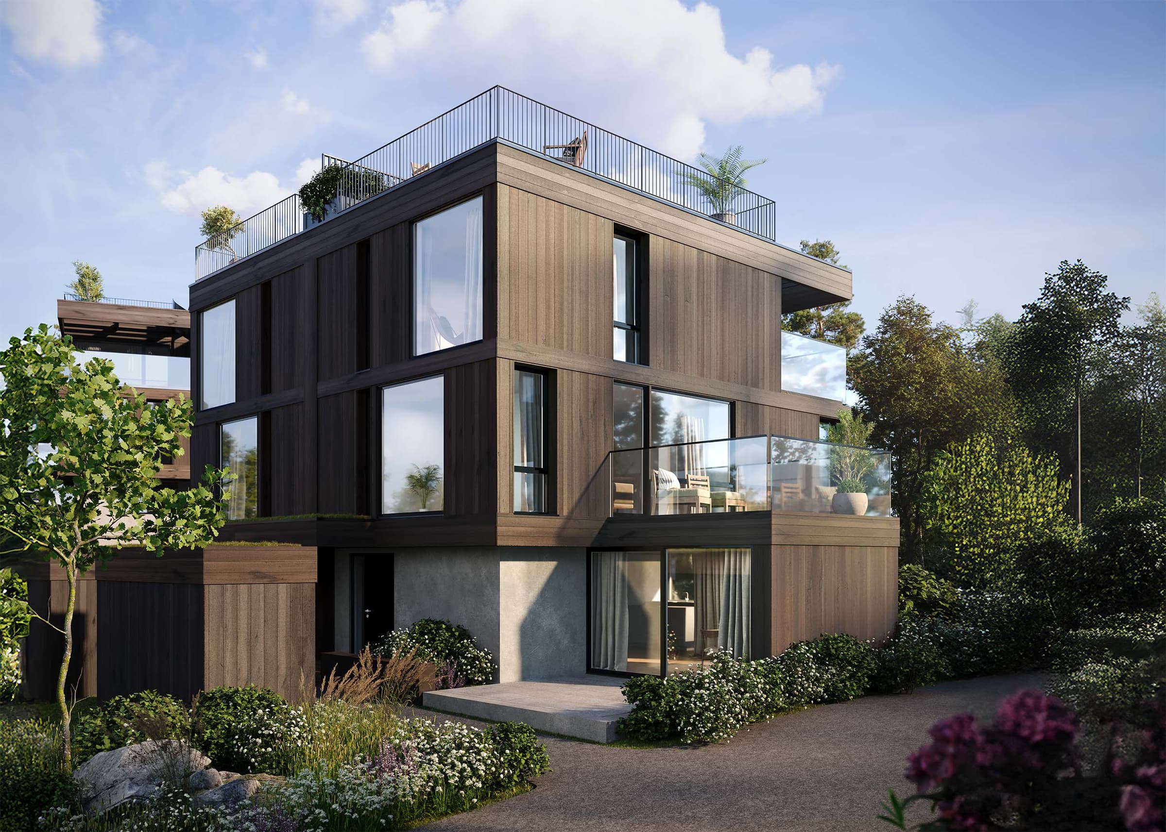 Parhus exteriör