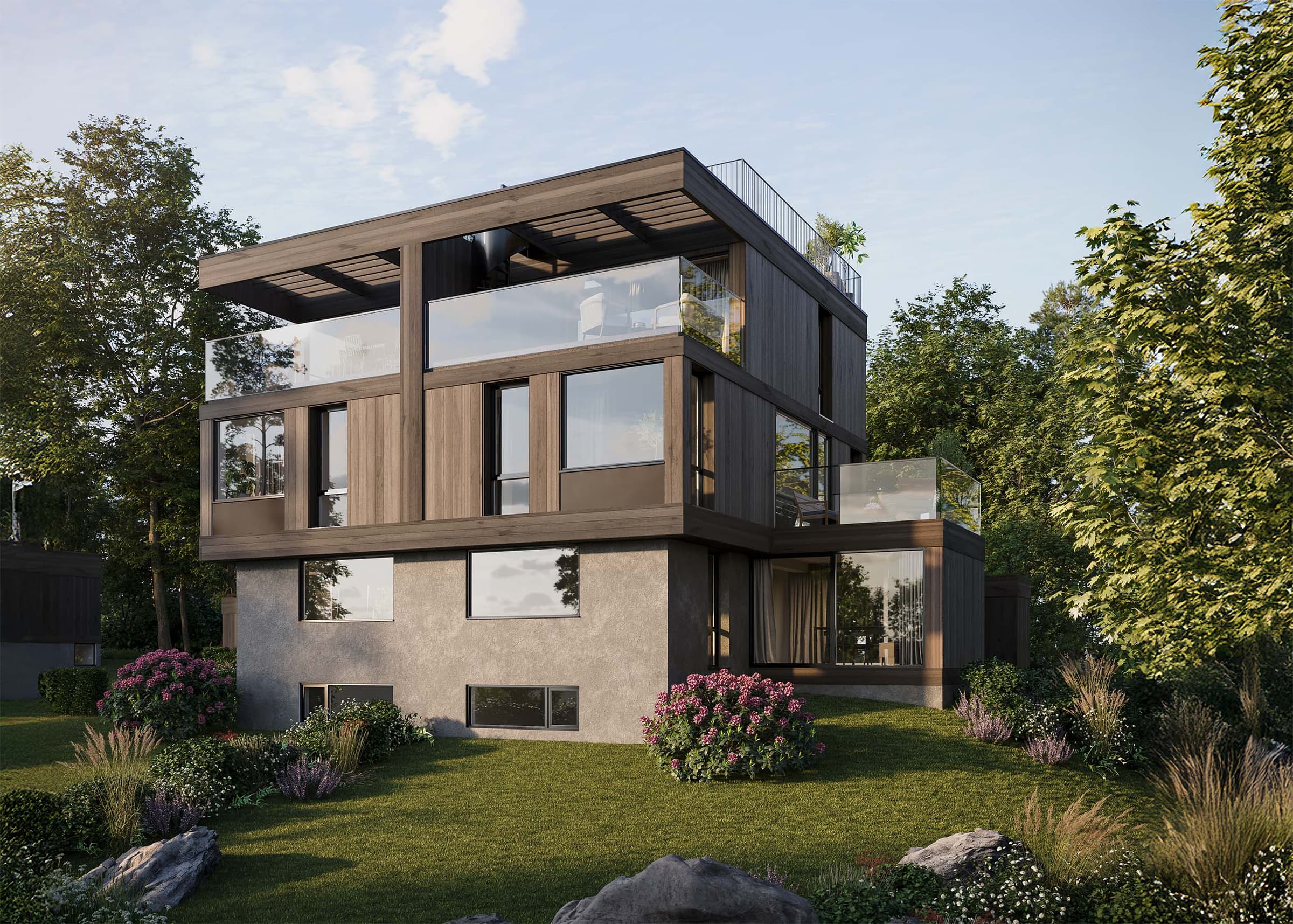 Exteriör parhus