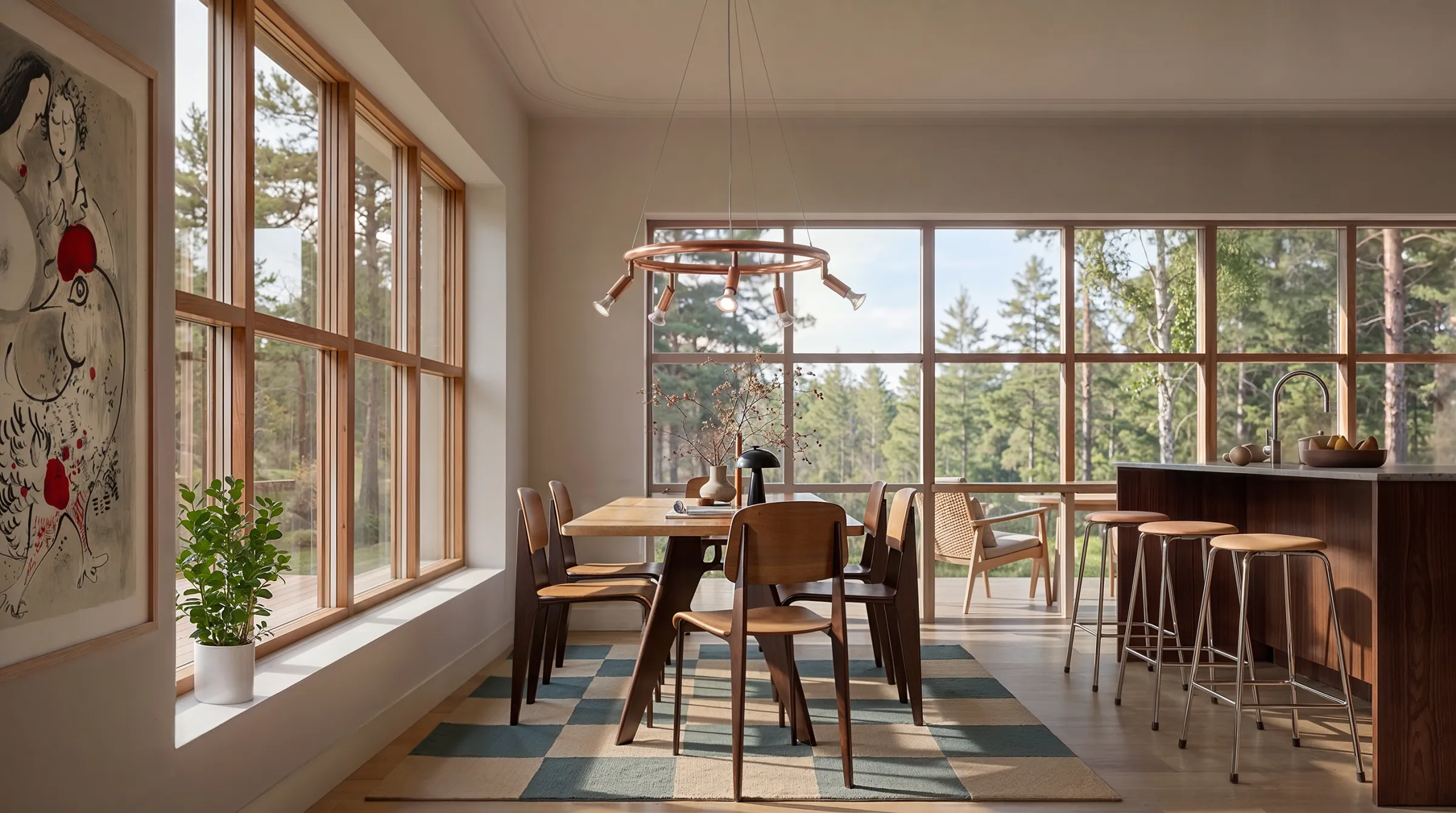 Näsbyviken parhus — matplats