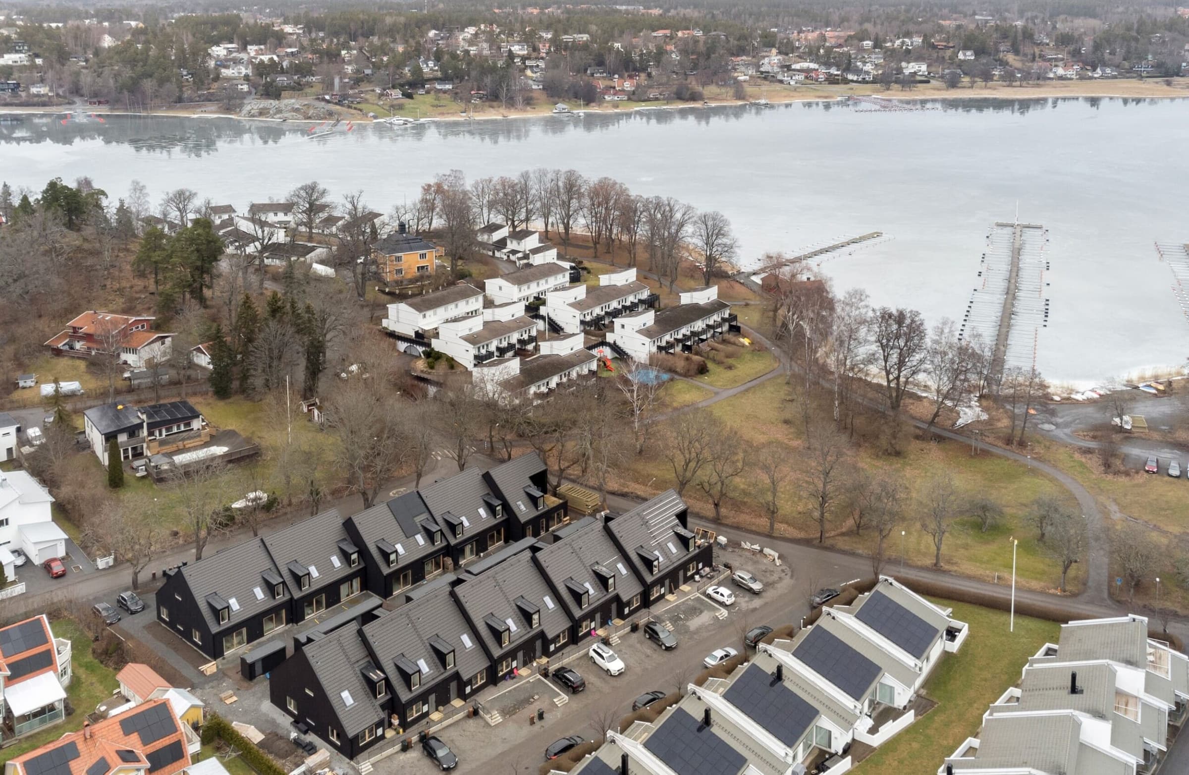Drönarbild skärgård