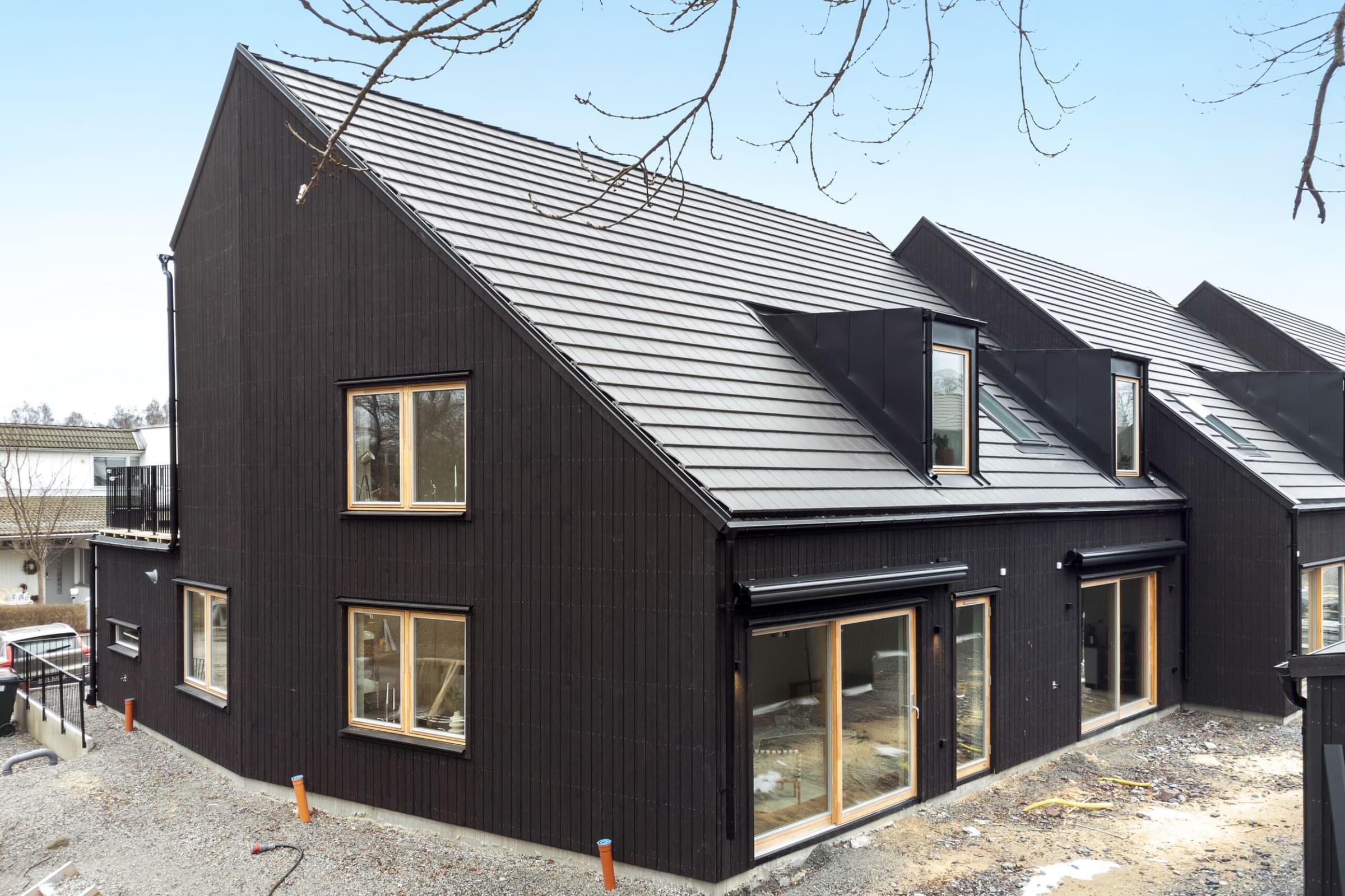 Drönarbild område