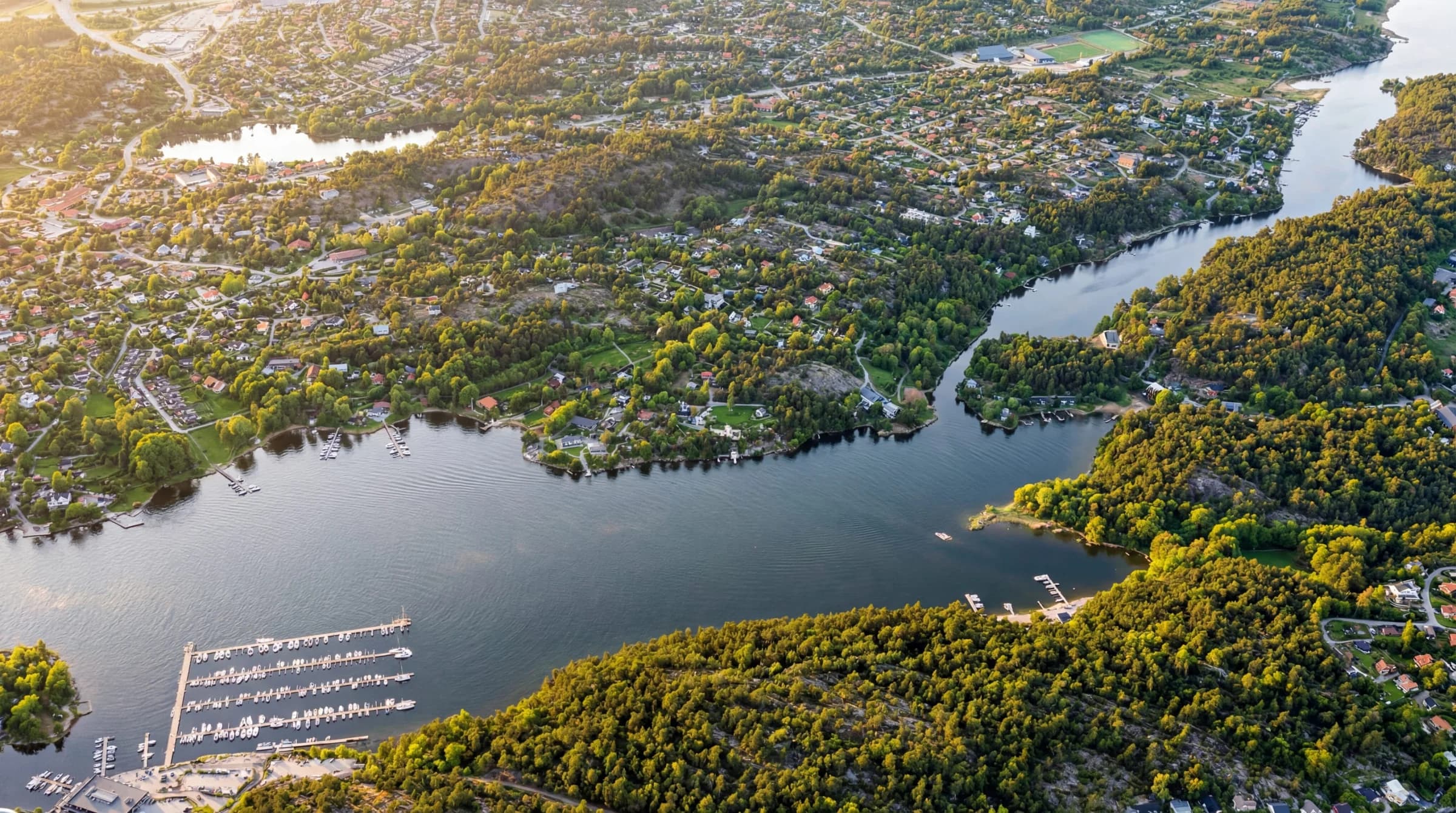 Drönarbild Lännersta