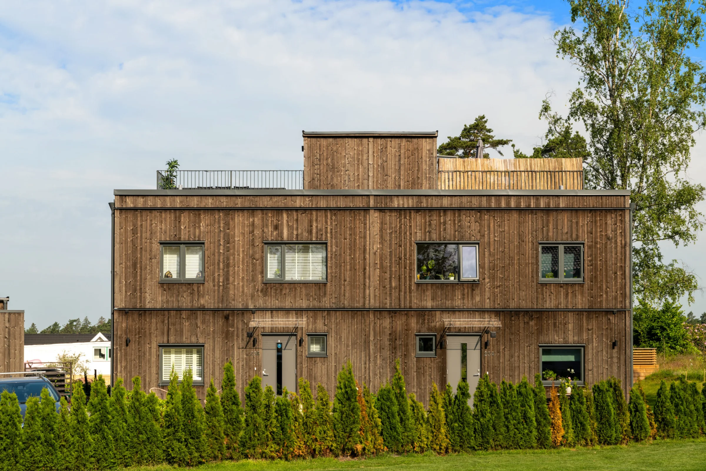 Parhus fasad