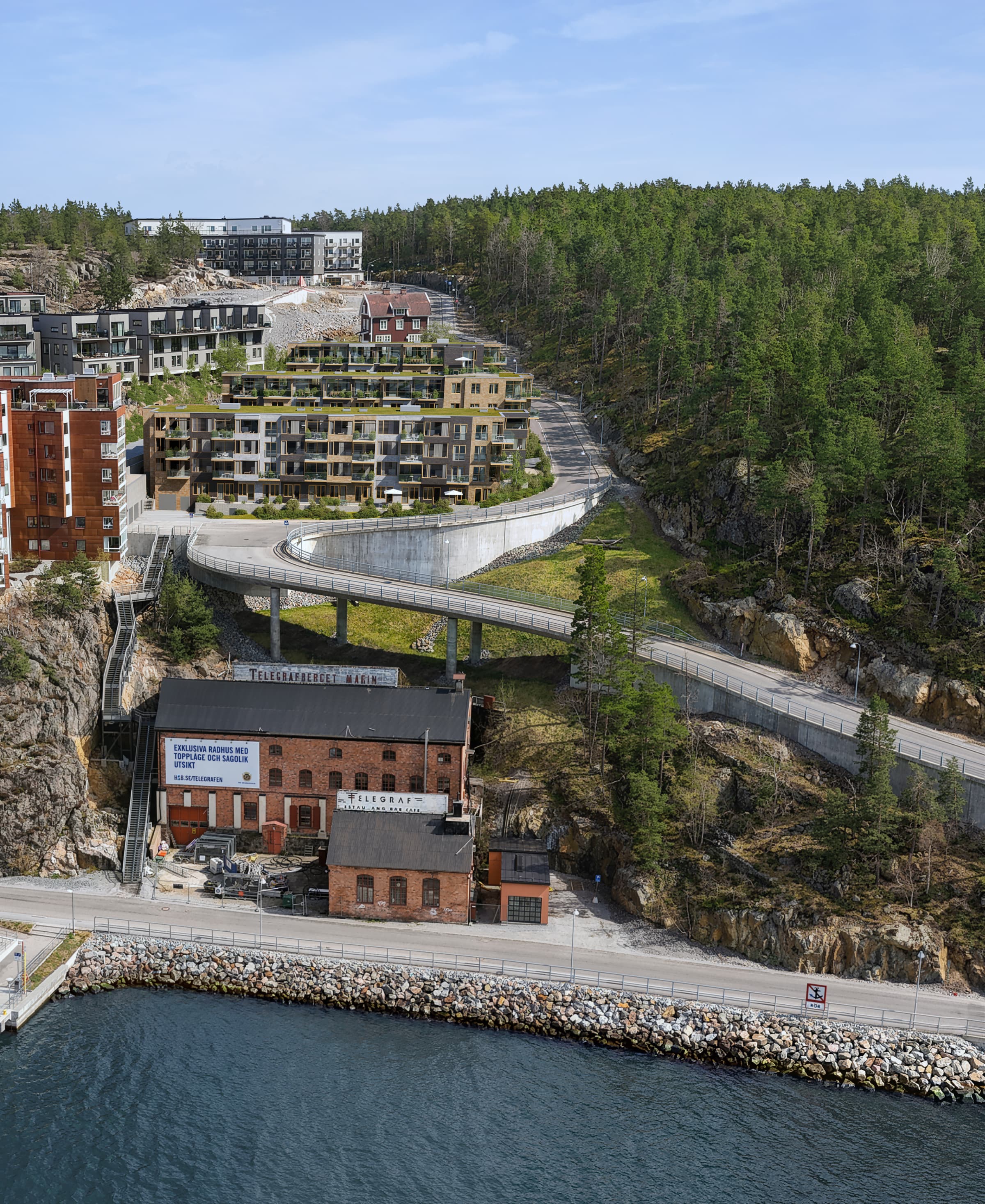 Vy från havet